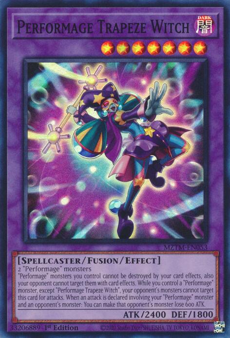 Performage Trapeze Witch [MZTM-EN053] Super Rare | RetroPlay Games