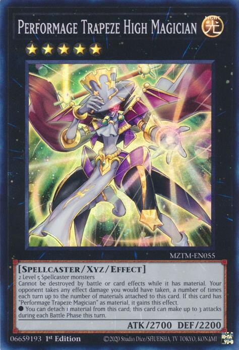 Performage Trapeze High Magician [MZTM-EN055] Super Rare | RetroPlay Games