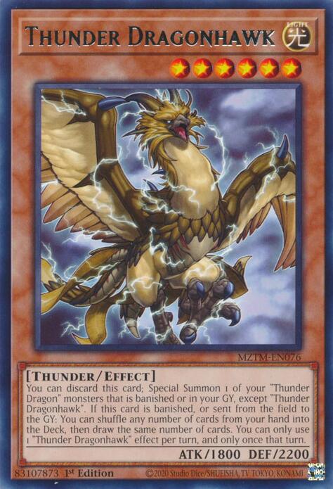 Thunder Dragonhawk [MZTM-EN076] Rare | RetroPlay Games
