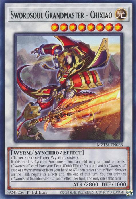 Swordsoul Grandmaster - Chixiao [MZTM-EN088] Rare | RetroPlay Games