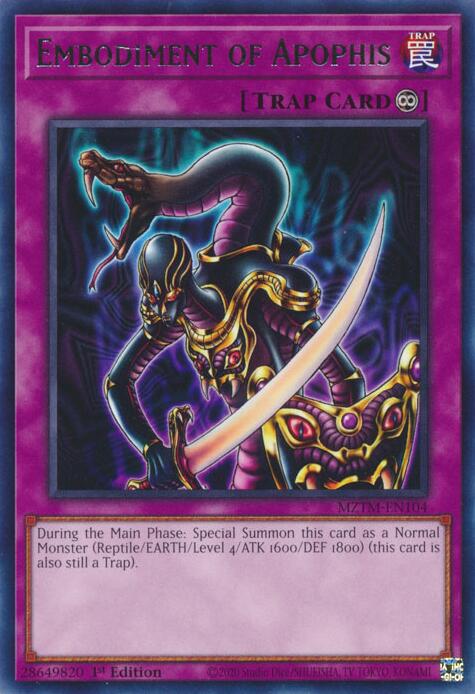 Embodiment of Apophis [MZTM-EN104] Rare | RetroPlay Games
