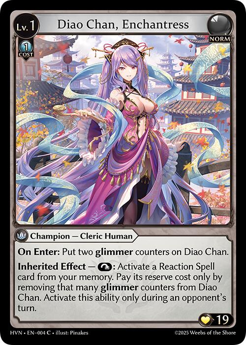 Diao Chan, Enchantress (004) [Abyssal Heaven] | RetroPlay Games