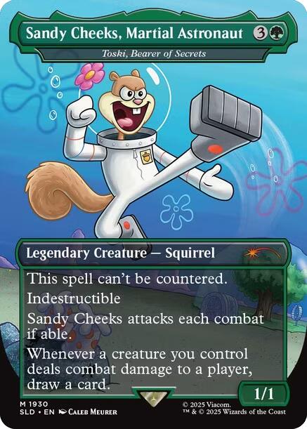 Sandy Cheeks, Martial Astronaut - Toski, Bearer of Secrets [Secret Lair Drop Series] | RetroPlay Games