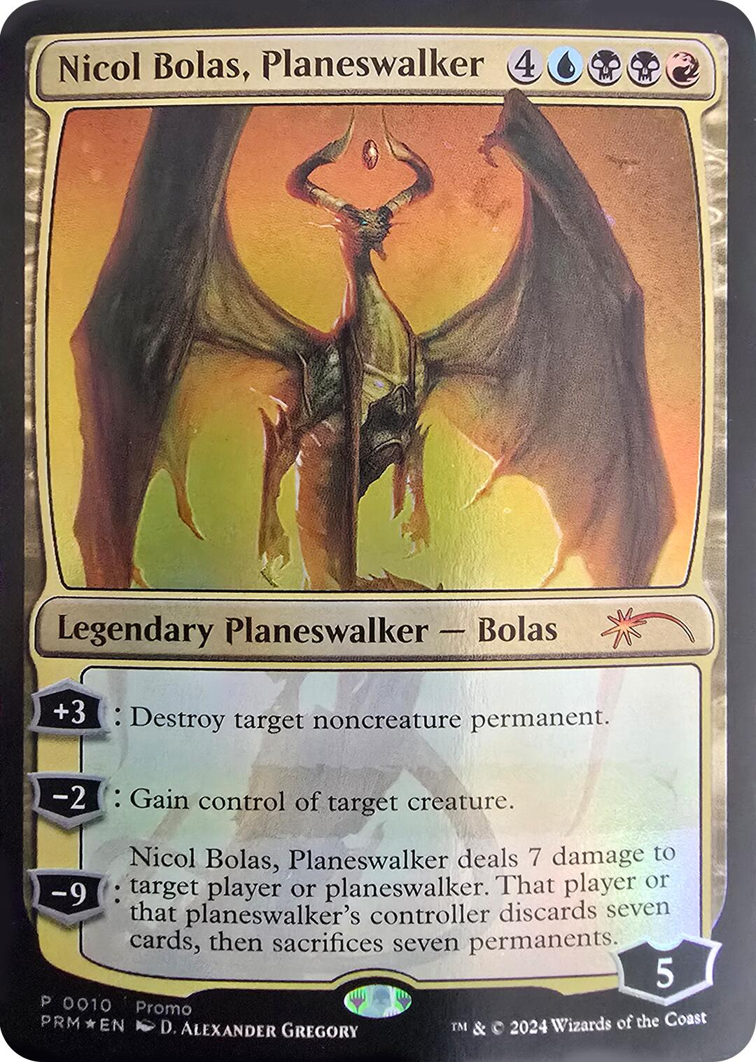 Nicol Bolas, Planeswalker [Media Promos] | RetroPlay Games