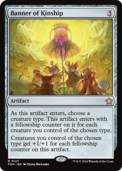 Banner of Kinship (Promo Pack) [Foundations Promos] | RetroPlay Games