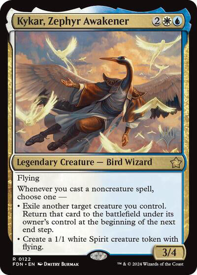 Kykar, Zephyr Awakener (Promo Pack) [Foundations Promos] | RetroPlay Games