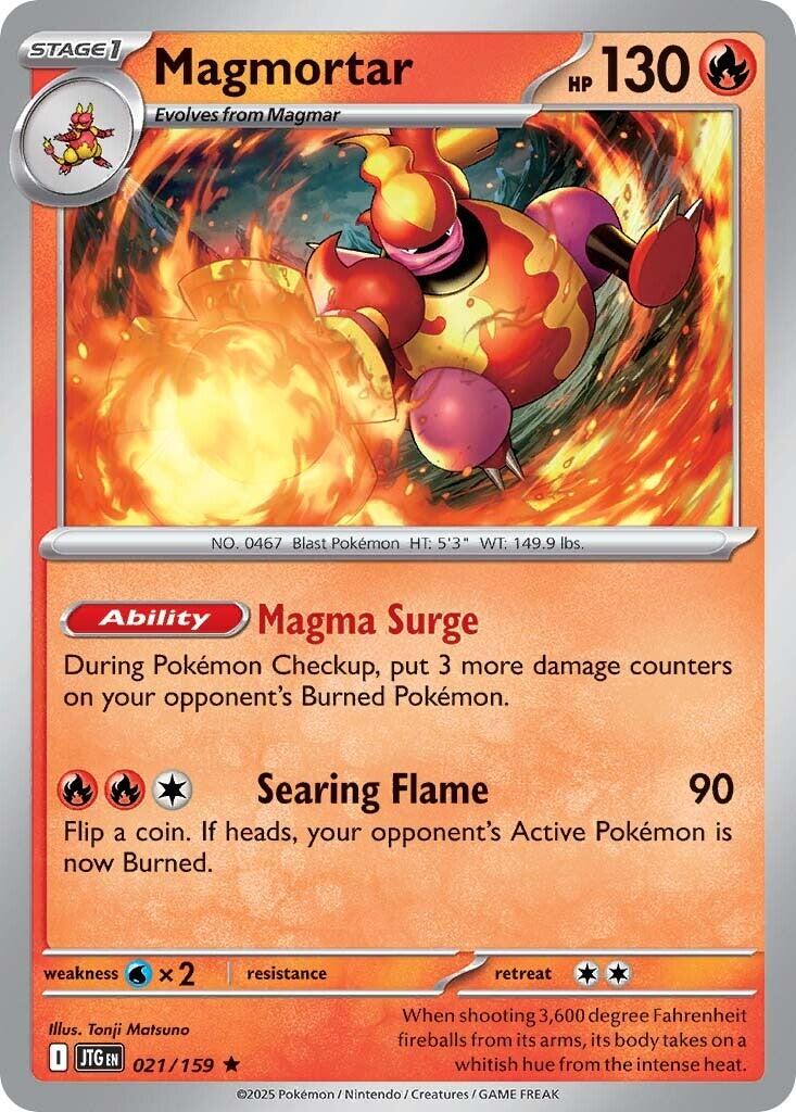 Magmortar (021/159) [Scarlet & Violet: Journey Together] | RetroPlay Games