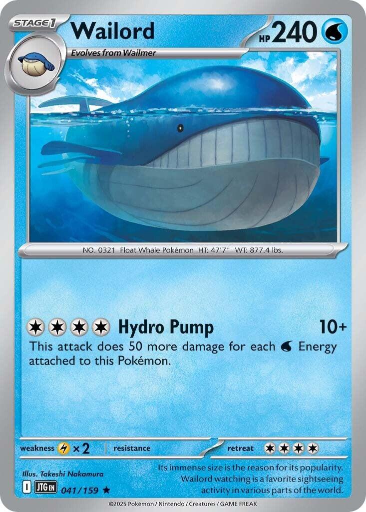 Wailord (041/159) [Scarlet & Violet: Journey Together] | RetroPlay Games