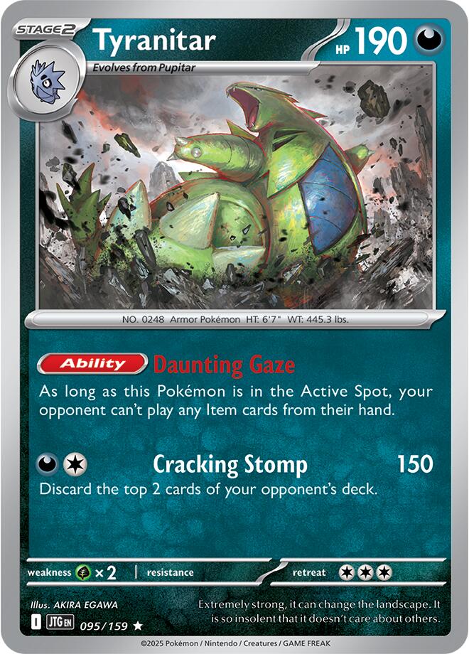 Tyranitar (095/159) [Scarlet & Violet: Journey Together] | RetroPlay Games