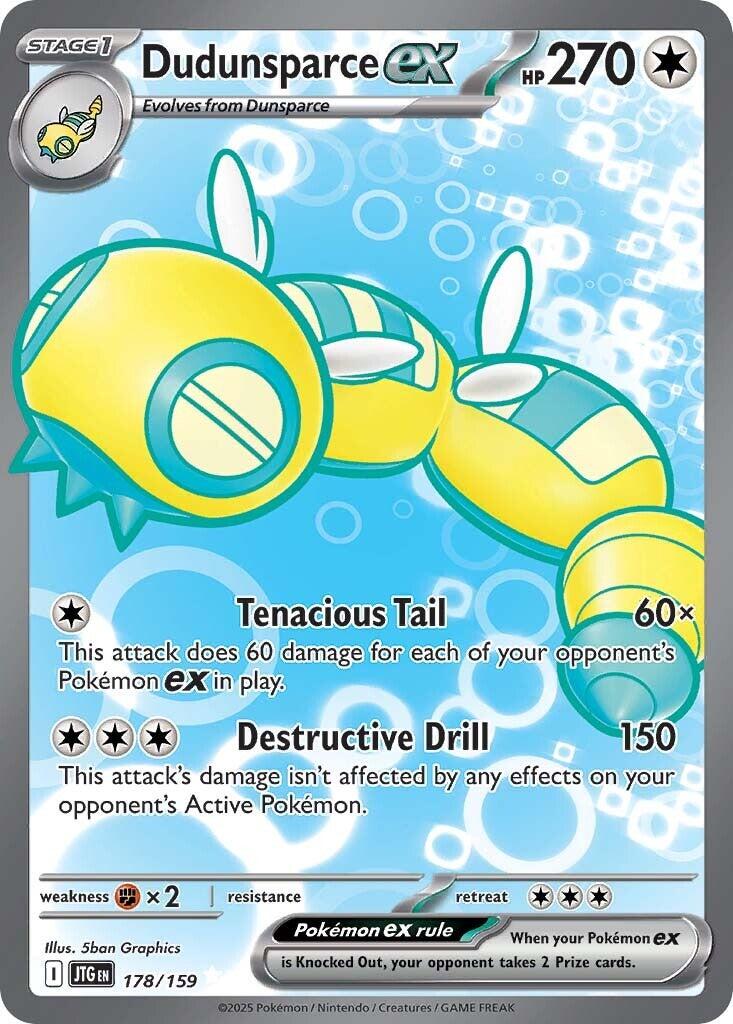 Dudunsparce ex (178/159) [Scarlet & Violet: Journey Together] | RetroPlay Games