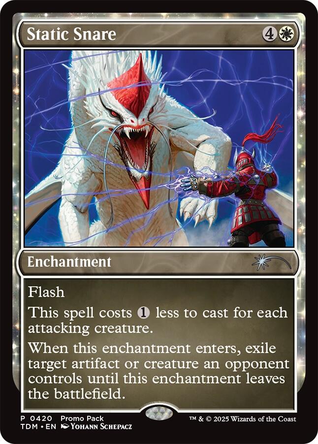 Static Snare [Tarkir: Dragonstorm Promos] | RetroPlay Games