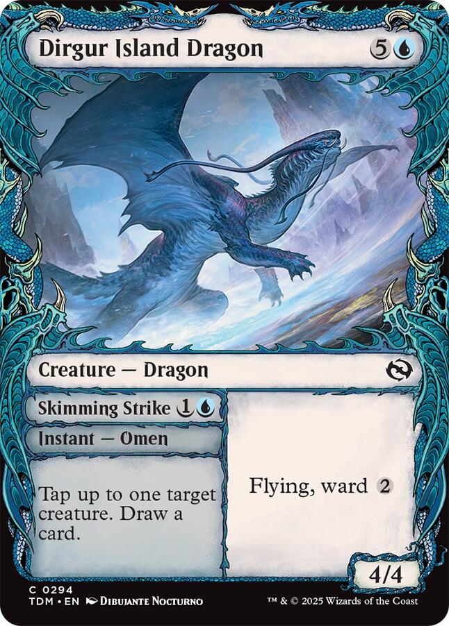 Dirgur Island Dragon (Showcase) [Tarkir: Dragonstorm] | RetroPlay Games