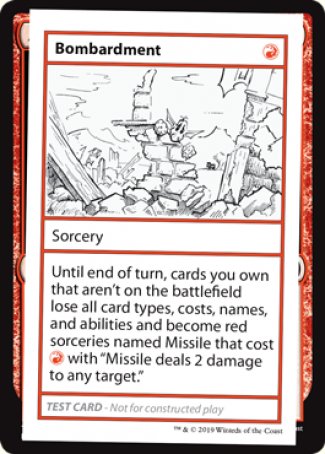 Bombardment (2021 Edition) [Mystery Booster Playtest Cards] | RetroPlay Games