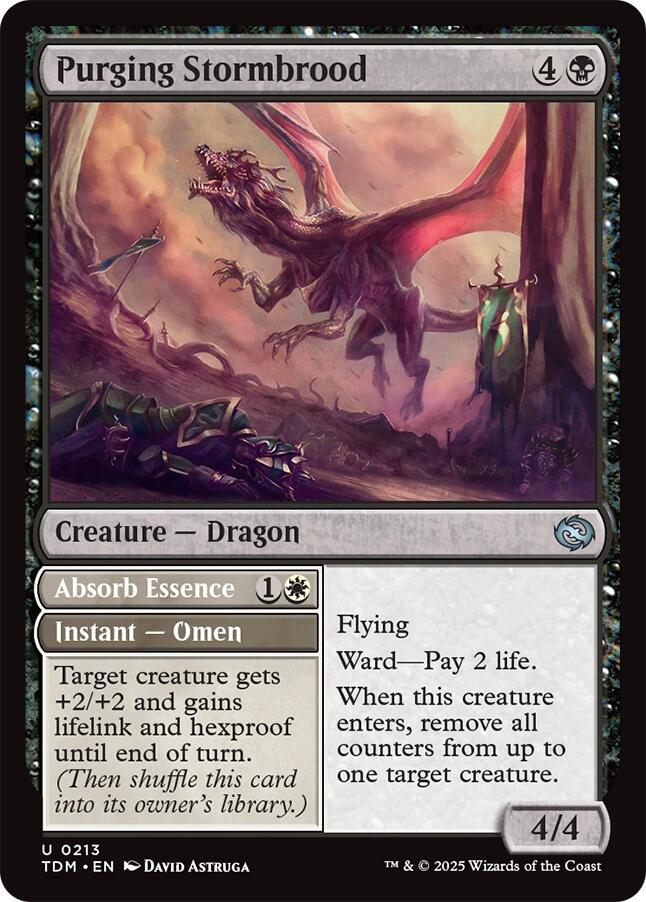Purging Stormbrood [Tarkir: Dragonstorm] | RetroPlay Games