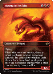 Magmatic Hellkite (Borderless) [Tarkir: Dragonstorm] | RetroPlay Games