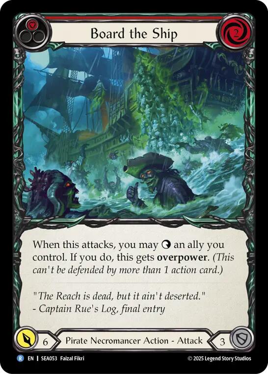 Board the Ship [SEA053] (High Seas)  Rainbow Foil | RetroPlay Games
