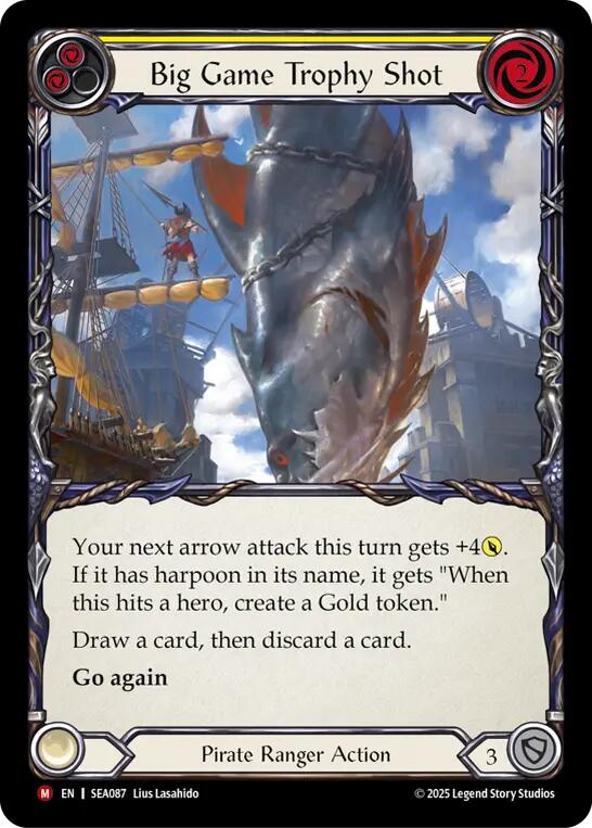 Big Game Trophy Shot [SEA087] (High Seas)  Rainbow Foil | RetroPlay Games