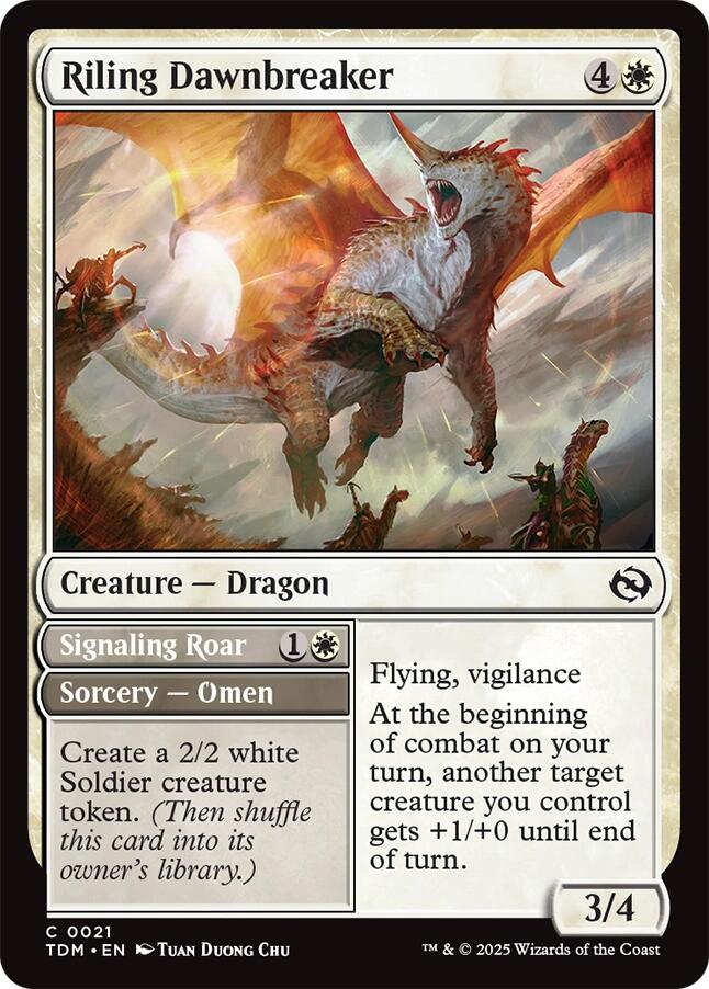 Riling Dawnbreaker [Tarkir: Dragonstorm] | RetroPlay Games