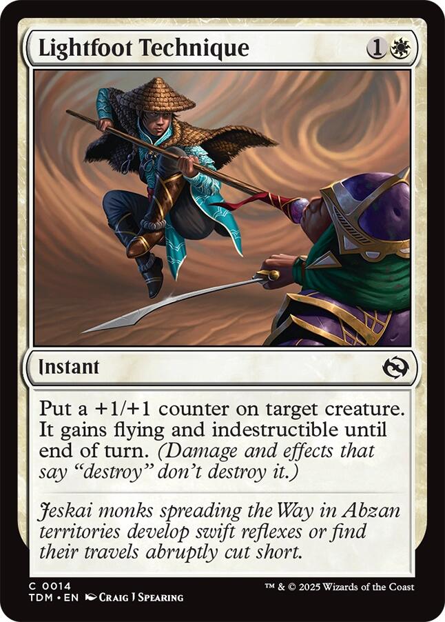 Lightfoot Technique [Tarkir: Dragonstorm] | RetroPlay Games