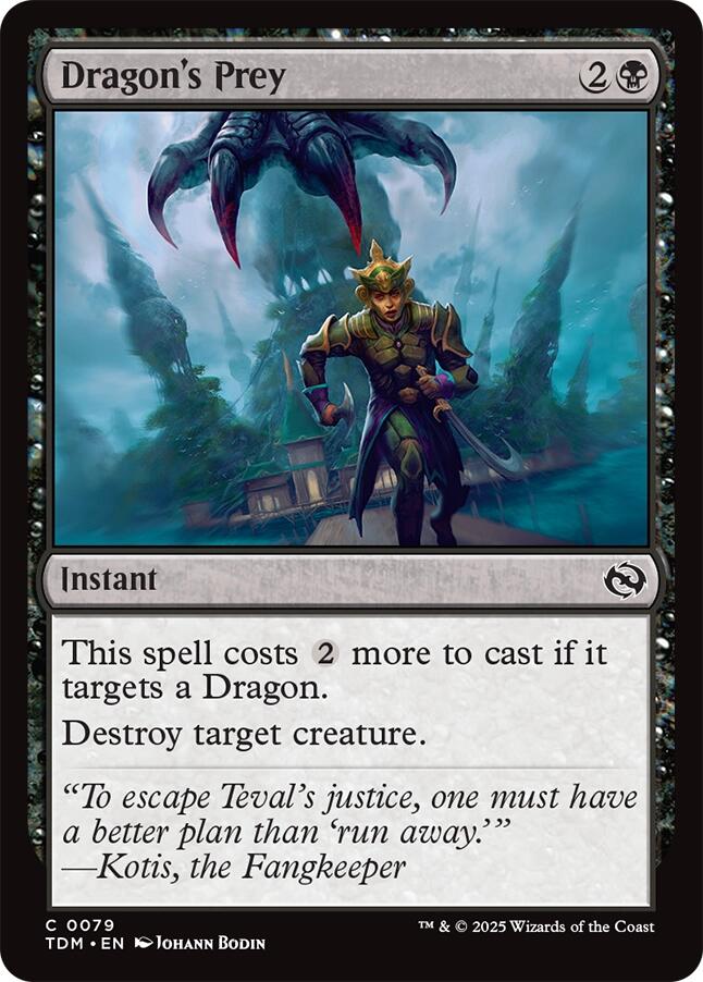 Dragon's Prey [Tarkir: Dragonstorm] | RetroPlay Games