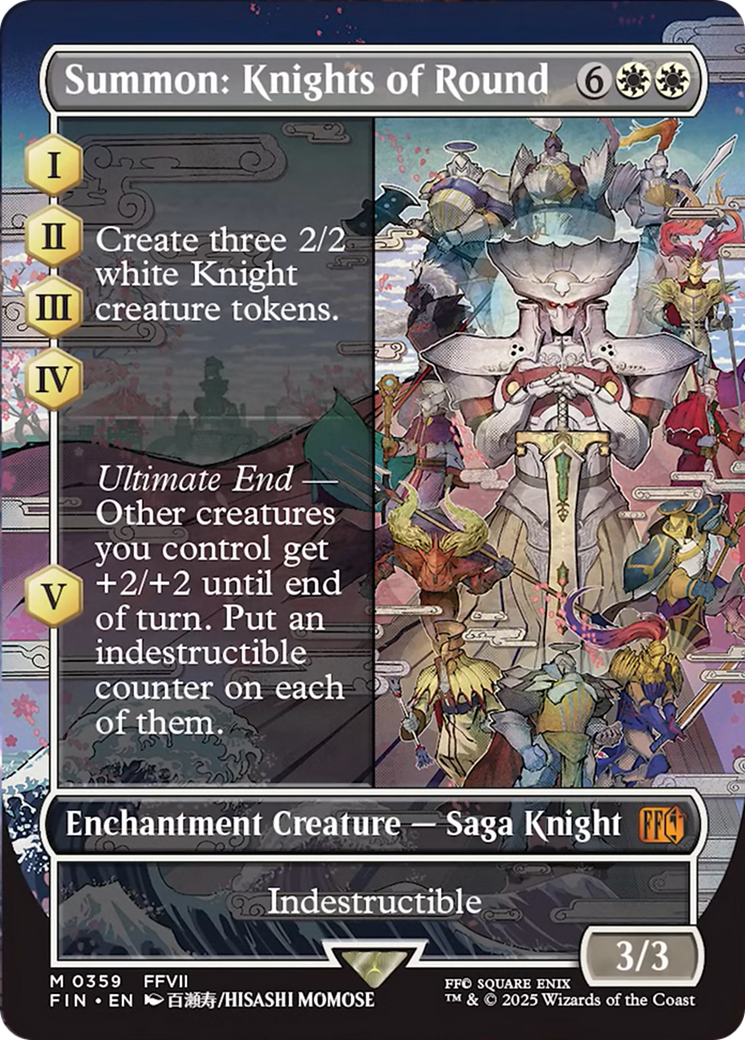 Summon: Knights of Round (Borderless) [FINAL FANTASY] | RetroPlay Games