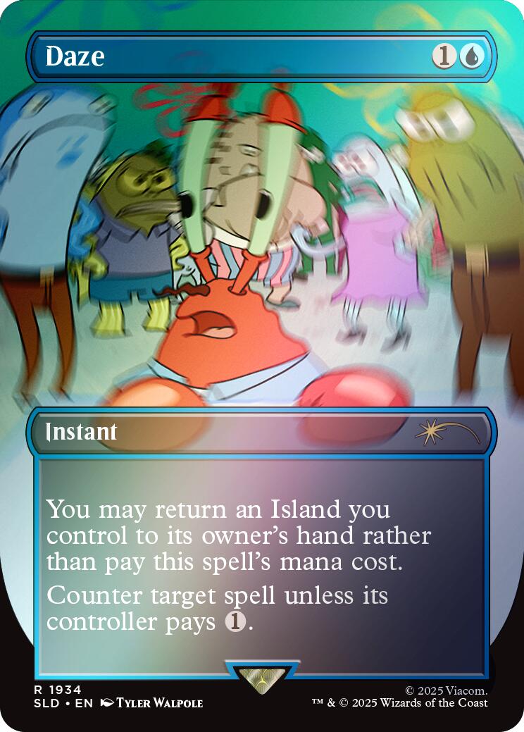 Daze (Rainbow Foil) [Secret Lair Drop Series] | RetroPlay Games