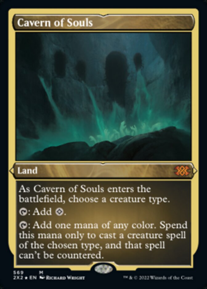 Cavern of Souls (Foil Etched) [Double Masters 2022] | RetroPlay Games