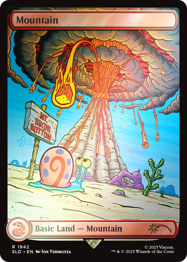 Mountain (1942) (Rainbow Foil) [Secret Lair Drop Series] | RetroPlay Games