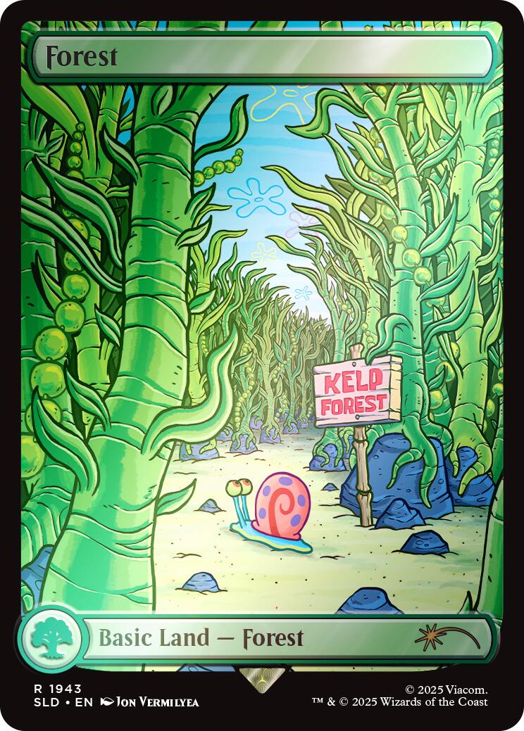 Forest (1943) (Rainbow Foil) [Secret Lair Drop Series] | RetroPlay Games