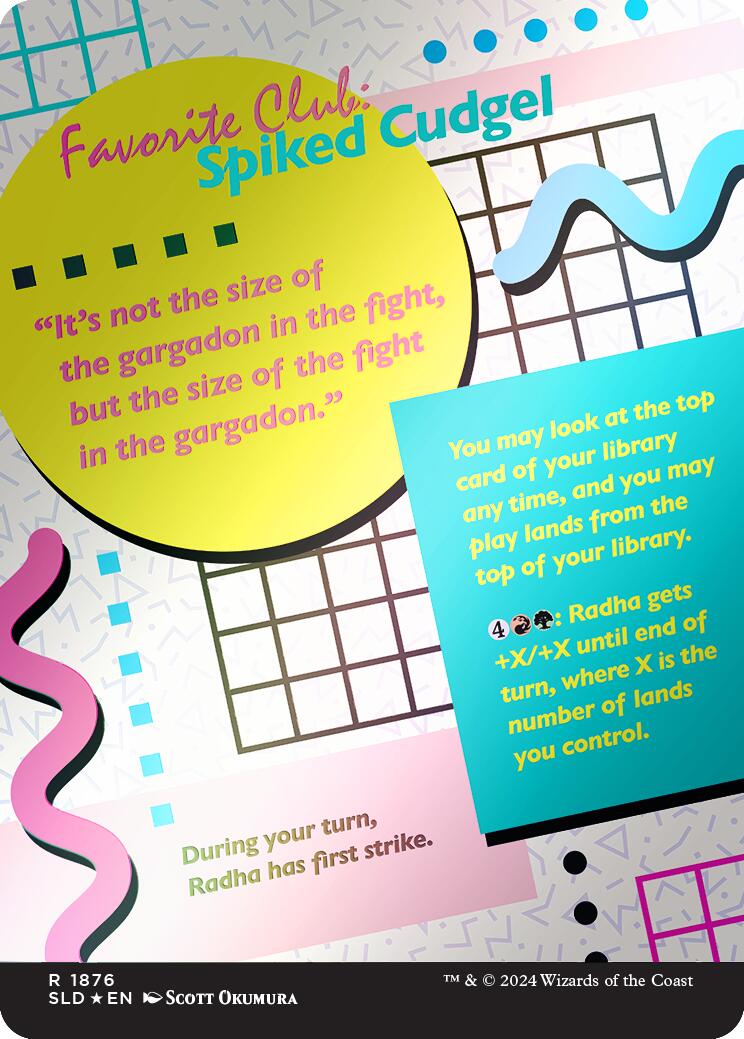 Radha, Heart of Keld (Rainbow Foil) [Secret Lair Drop Series] | RetroPlay Games