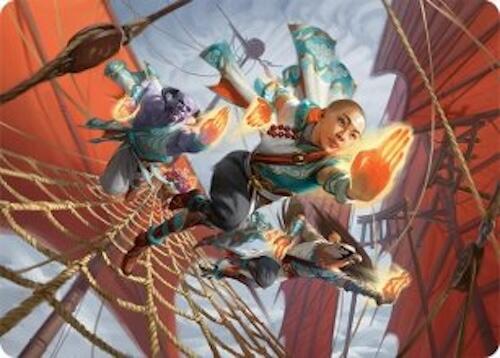 Aligned Heart Art Card (52/54) [Tarkir: Dragonstorm Art Series] | RetroPlay Games