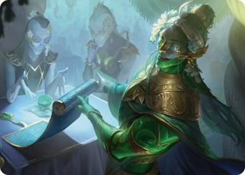 Sibsig Appraiser Art Card (8/54) [Tarkir: Dragonstorm Art Series] | RetroPlay Games