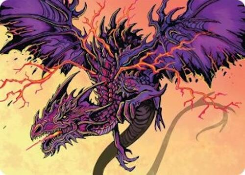 Stormshriek Feral Art Card (35/54) [Tarkir: Dragonstorm Art Series] | RetroPlay Games