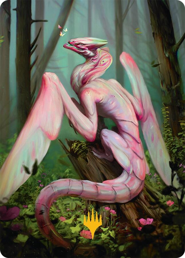 Bloomvine Regent Art Card (46/54) (Gold-Stamped) [Tarkir: Dragonstorm Art Series] | RetroPlay Games