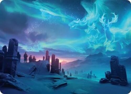 Auroral Procession Art Card (20/54) [Tarkir: Dragonstorm Art Series] | RetroPlay Games