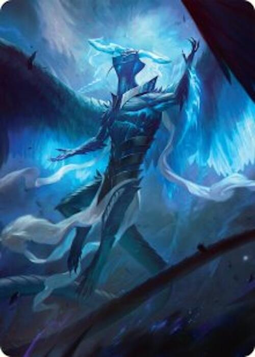 Ugin, Eye of the Storms Art Card (1/54) [Tarkir: Dragonstorm Art Series] | RetroPlay Games