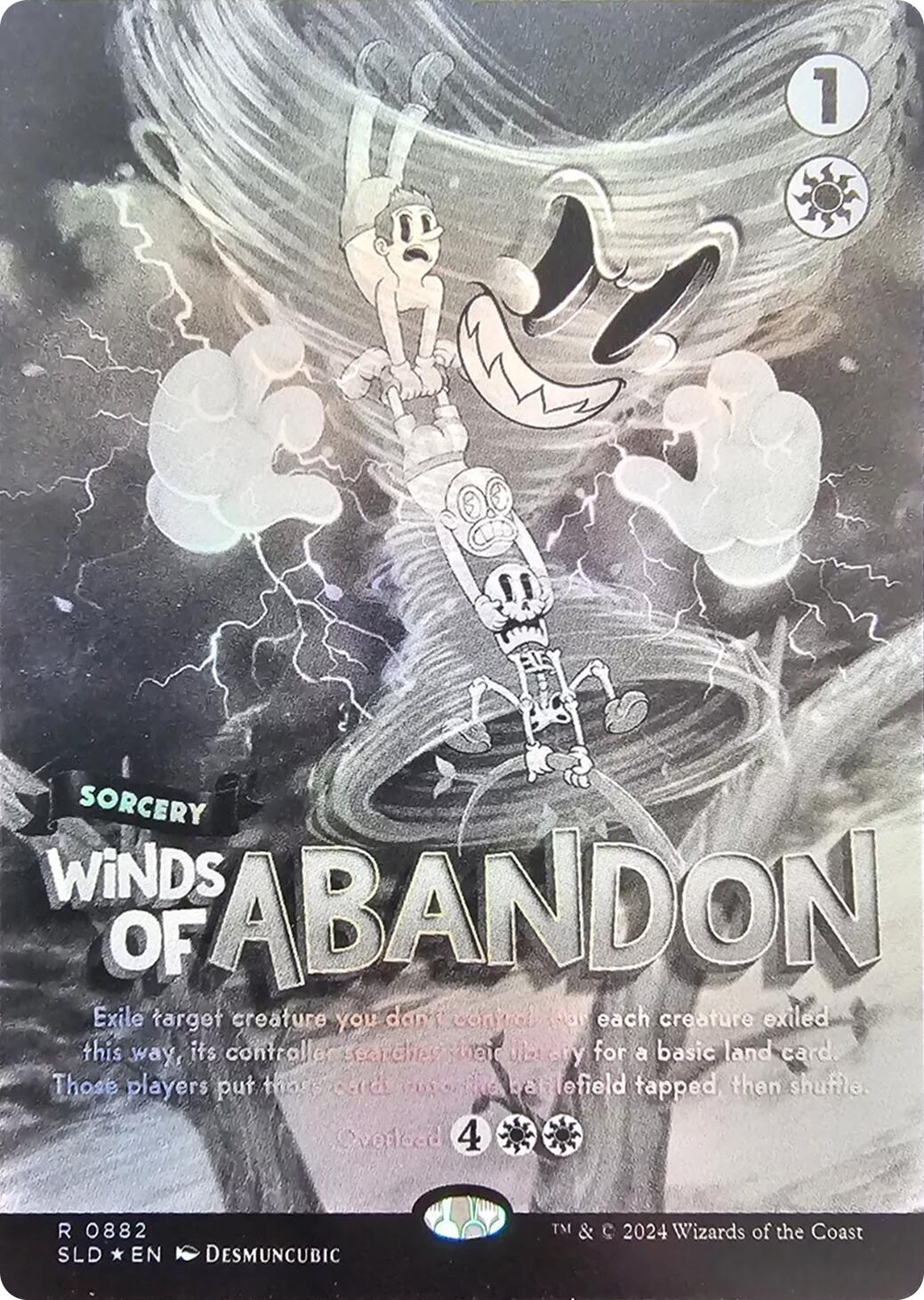 Winds of Abandon (Black & White Foil) [Secret Lair Drop Series] | RetroPlay Games