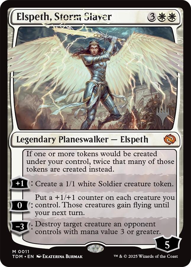 Elspeth, Storm Slayer [Tarkir: Dragonstorm Promos] | RetroPlay Games