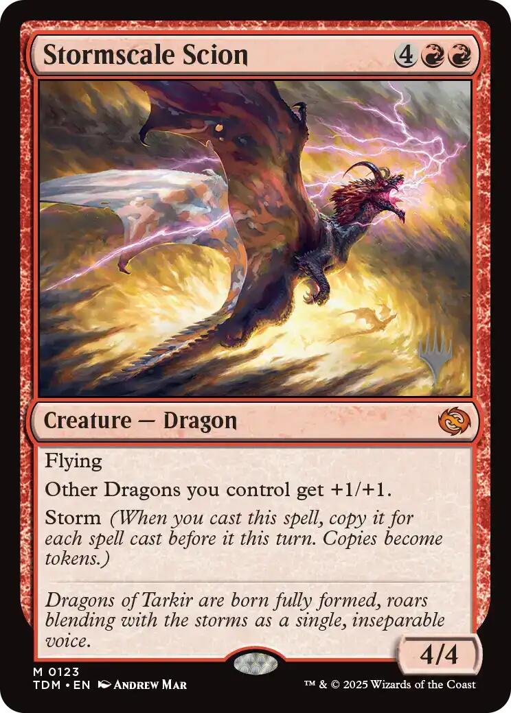 Stormscale Scion [Tarkir: Dragonstorm Promos] | RetroPlay Games