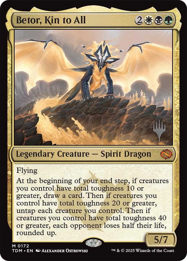 Betor, Kin to All [Tarkir: Dragonstorm Promos] | RetroPlay Games