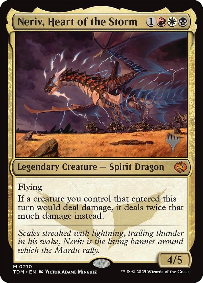 Neriv, Heart of the Storm [Tarkir: Dragonstorm Promos] | RetroPlay Games