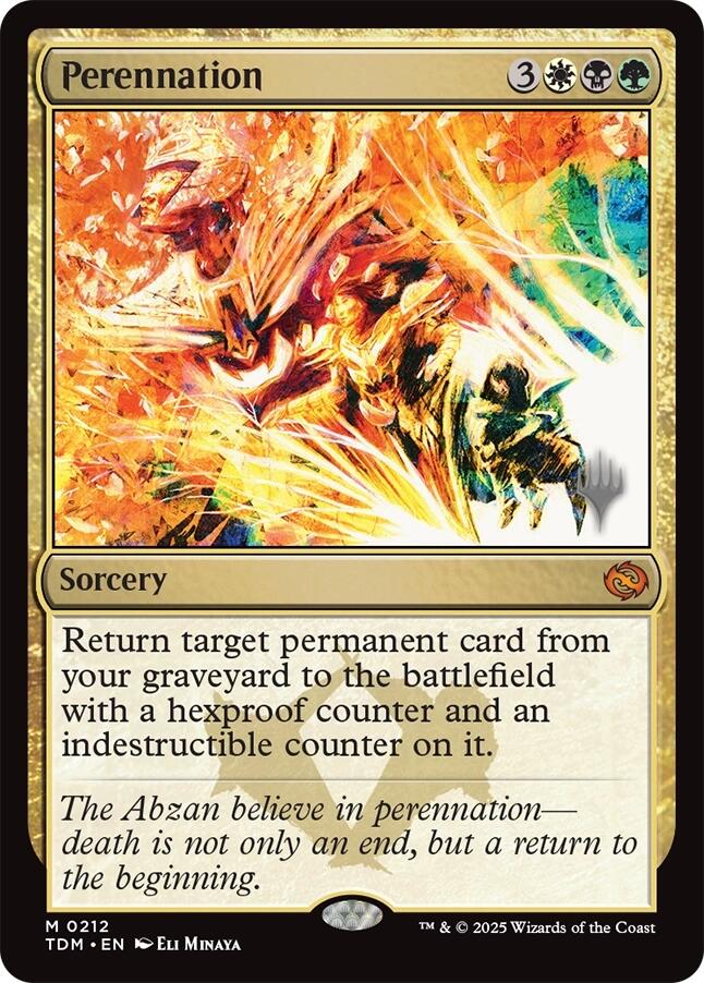 Perennation [Tarkir: Dragonstorm Promos] | RetroPlay Games