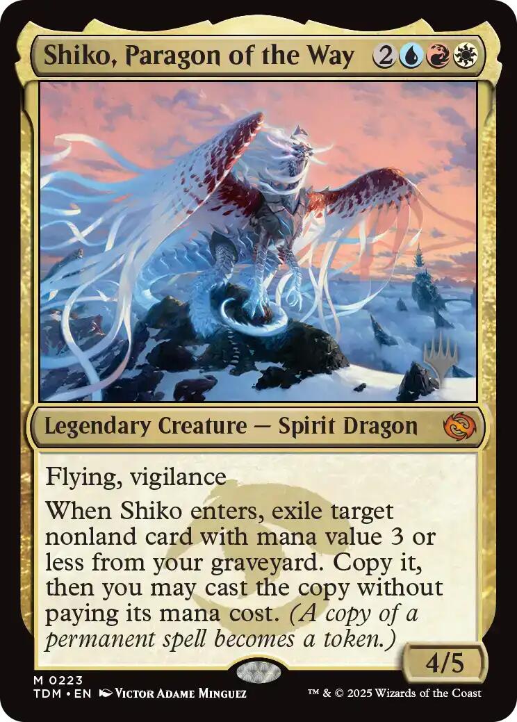 Shiko, Paragon of the Way [Tarkir: Dragonstorm Promos] | RetroPlay Games