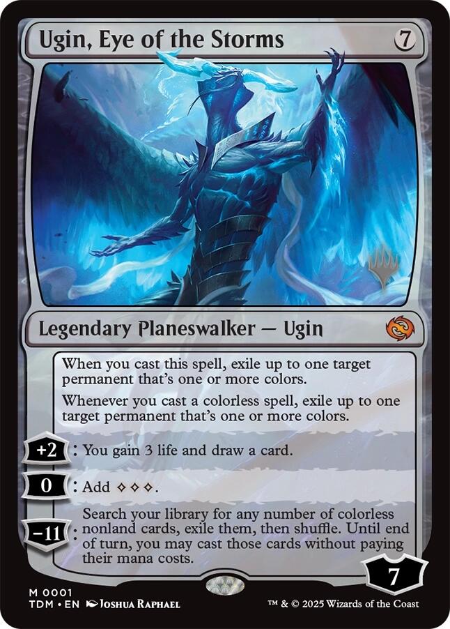 Ugin, Eye of the Storms [Tarkir: Dragonstorm Promos] | RetroPlay Games