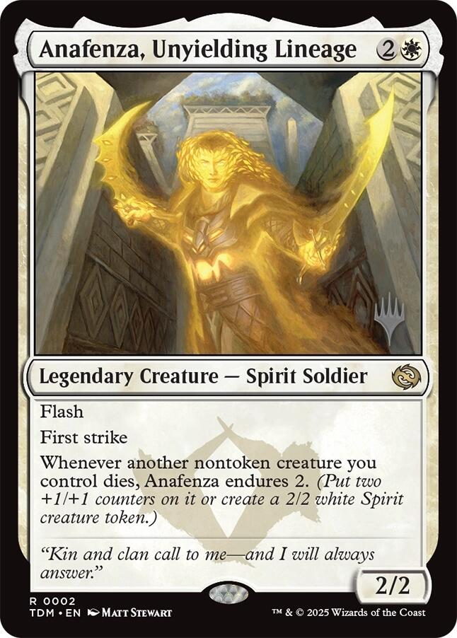 Anafenza, Unyielding Lineage [Tarkir: Dragonstorm Promos] | RetroPlay Games