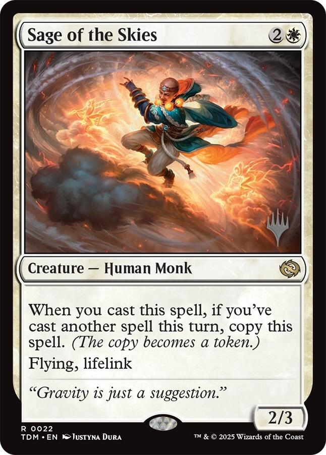 Sage of the Skies [Tarkir: Dragonstorm Promos] | RetroPlay Games
