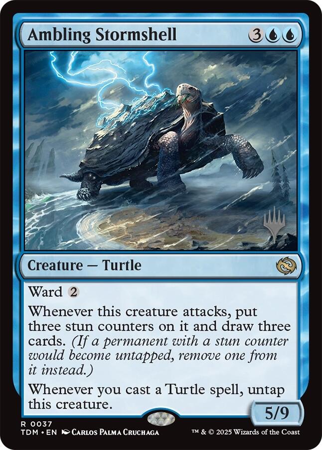 Ambling Stormshell [Tarkir: Dragonstorm Promos] | RetroPlay Games