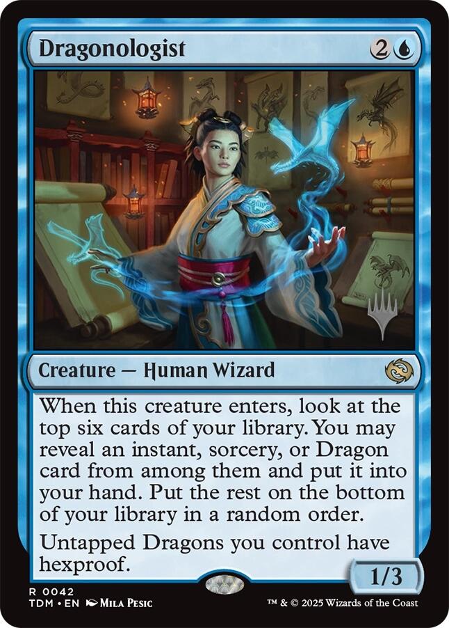 Dragonologist [Tarkir: Dragonstorm Promos] | RetroPlay Games
