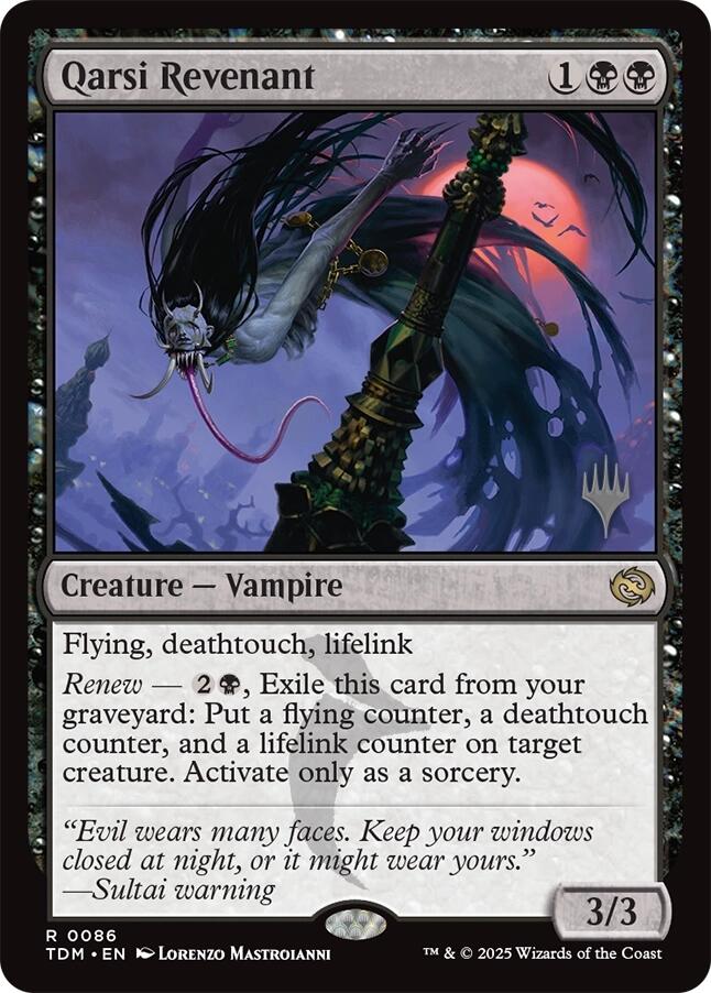 Qarsi Revenant [Tarkir: Dragonstorm Promos] | RetroPlay Games