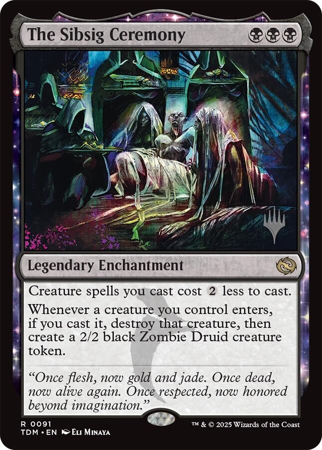 The Sibsig Ceremony [Tarkir: Dragonstorm Promos] | RetroPlay Games